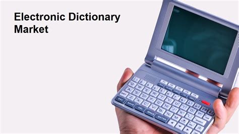 electronic dictionary market